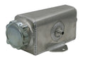 MOROSO Power Steering Reservoir 63506 with 6 AN Inlet and Outlet Aluminum Flat Mount