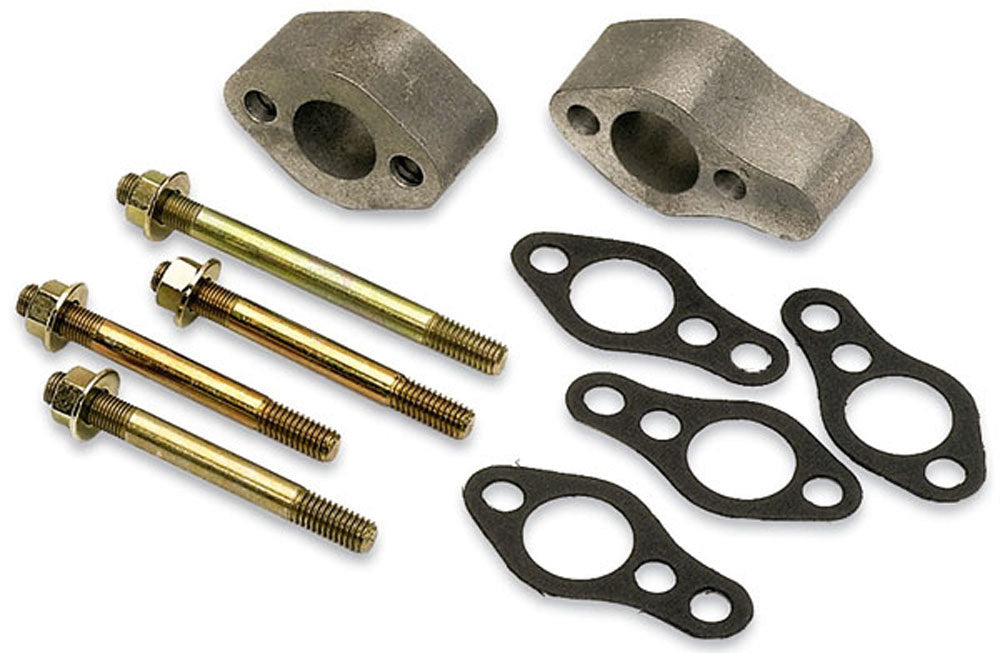 MOROSO SB Water Pump Spacer 1-7/32 Inch Thickness Aluminum for Small Block Chevy and V6 Engines - Kit
