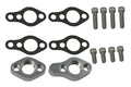 MOROSO 63512 Remote Water Pump Adapter Kit for Small Block Chevy, Aluminum, 12 AN Female Ports
