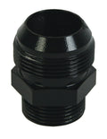 MOROSO 63525 Water Pump Fitting Adapter 16AN Male O-Ring to 20AN Male Aluminum Black Anodized