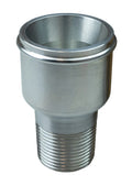 MOROSO 63543 Water Pump Fitting, 1 Inch NPT Male to 1-3/4 Inch Hose Barb, Aluminum, Natural Finish