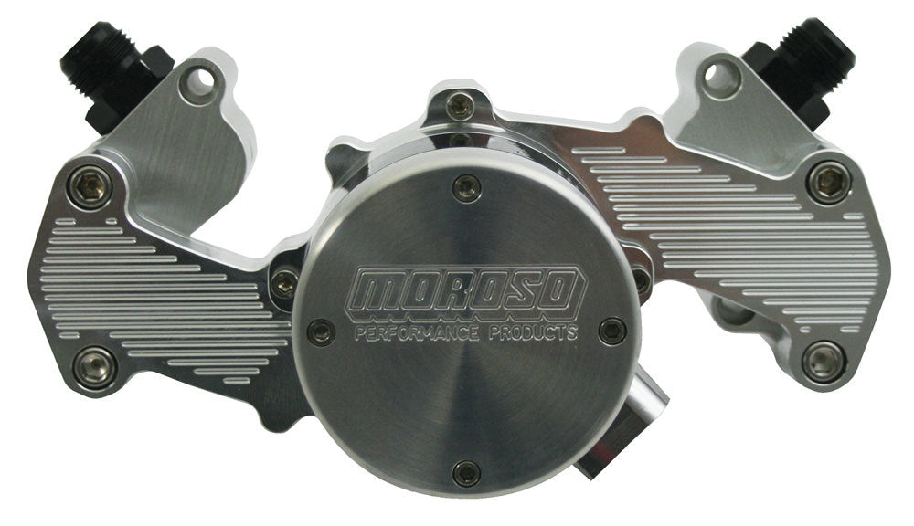 MOROSO 63566 Electric Water Pump for GM LS Engines with 1 Inch NPT Inlet