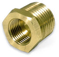 MOROSO 63645 Brass Temperature Sensor Fitting, 5/8-18 Female to 1/2 in NPT Male Adapter