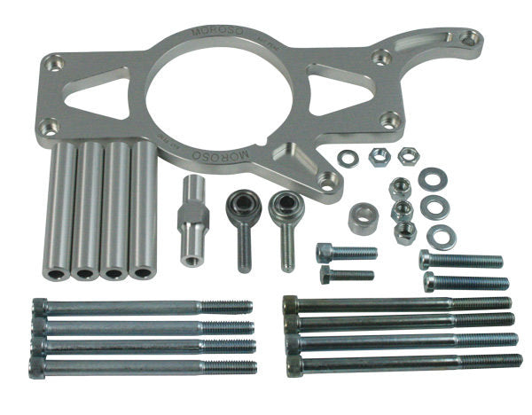 MOROSO 63834 Alternator Mount Kit for Big Block Chevy with Meziere Electric Water Pump, Driver and Passenger Side, Mid Mount, Aluminum