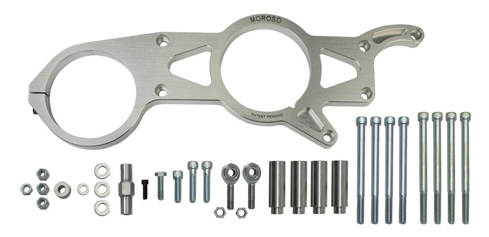 MOROSO 63836 Alternator and Vacuum Pump Mounting Bracket Kit for Big Block Chevy