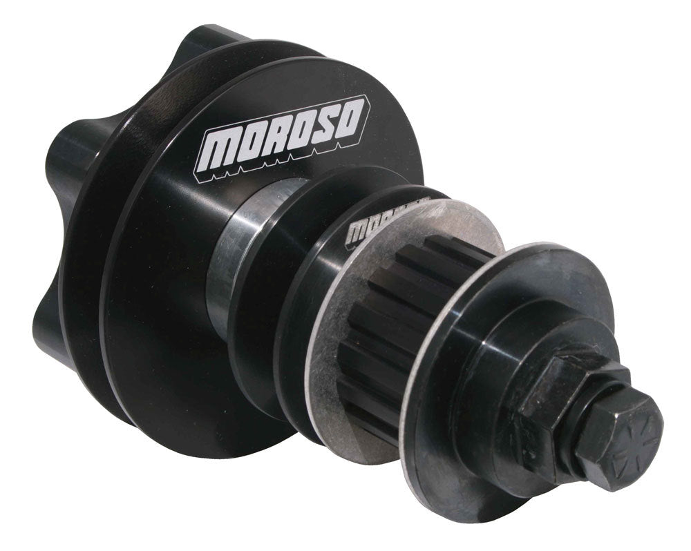 MOROSO BBC Vacuum Pump Drive Kit with 4-Inch Crank Mandrel for Big Block Chevy