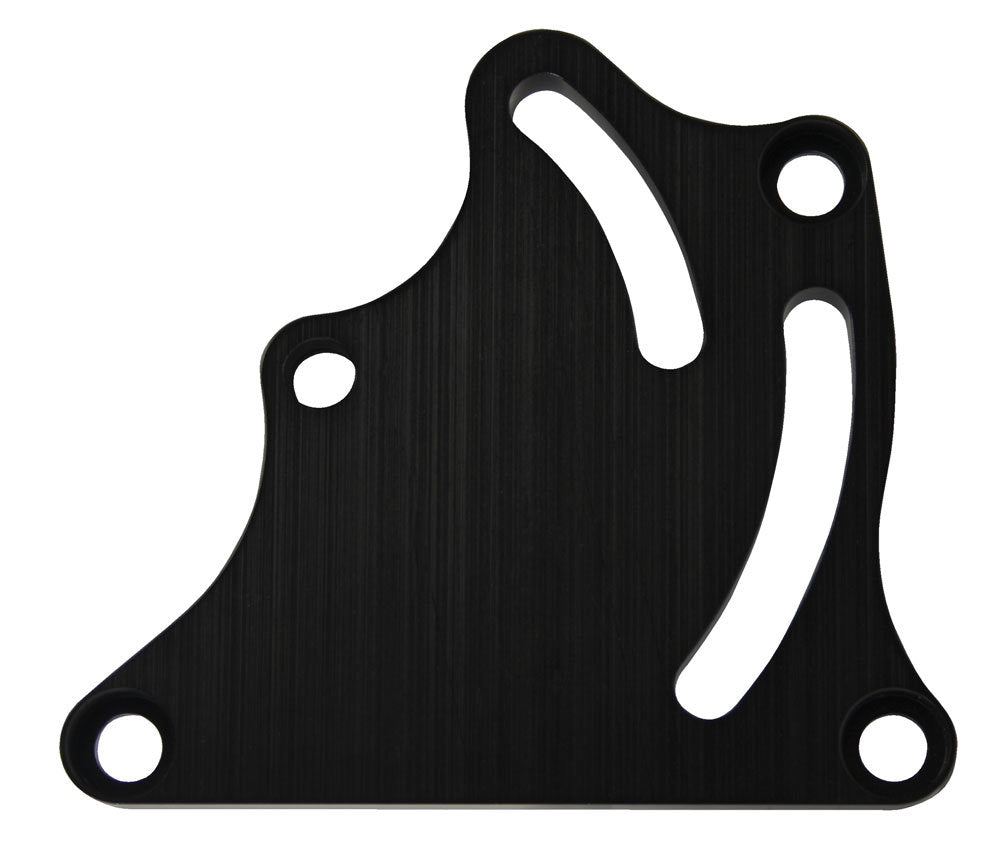 MOROSO Vacuum Pump Mounting Bracket for GM LS Series, Driver Side, Aluminum, Black Anodized, Head Mount