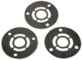 MOROSO Chevy V8 Crankshaft Pulley Spacer Kit 0.063, 0.125, and 0.188 Inch Thickness Aluminum Set