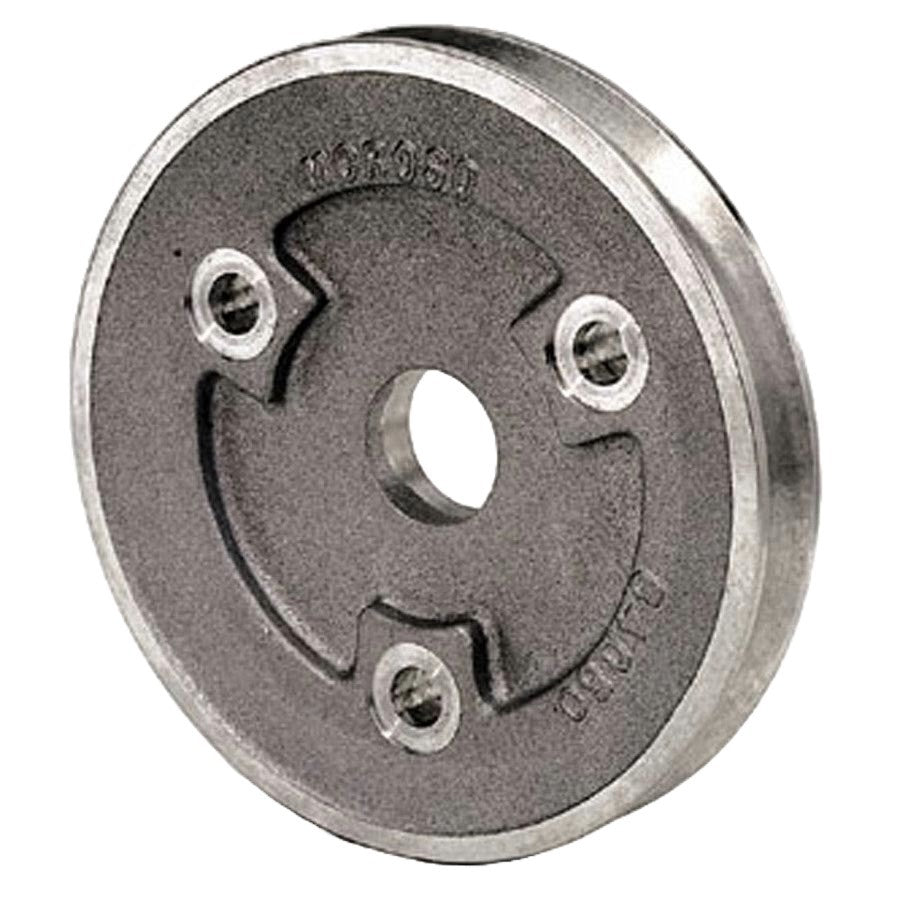 MOROSO 64050 Single Groove Crankshaft Pulley for Small Block Chevy, 5.25 Inch Diameter, Aluminum Underdrive V-Belt Pulley