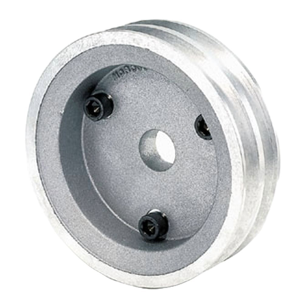 MOROSO 64060 Double Groove Crankshaft Pulley for Small Block Chevy with Underdrive, 2-Groove, 5.375-inch Diameter, Aluminum