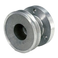 MOROSO 64100 Single Groove Crankshaft Pulley for Small Block Chevy with 4-Inch Diameter and Aluminum Finish