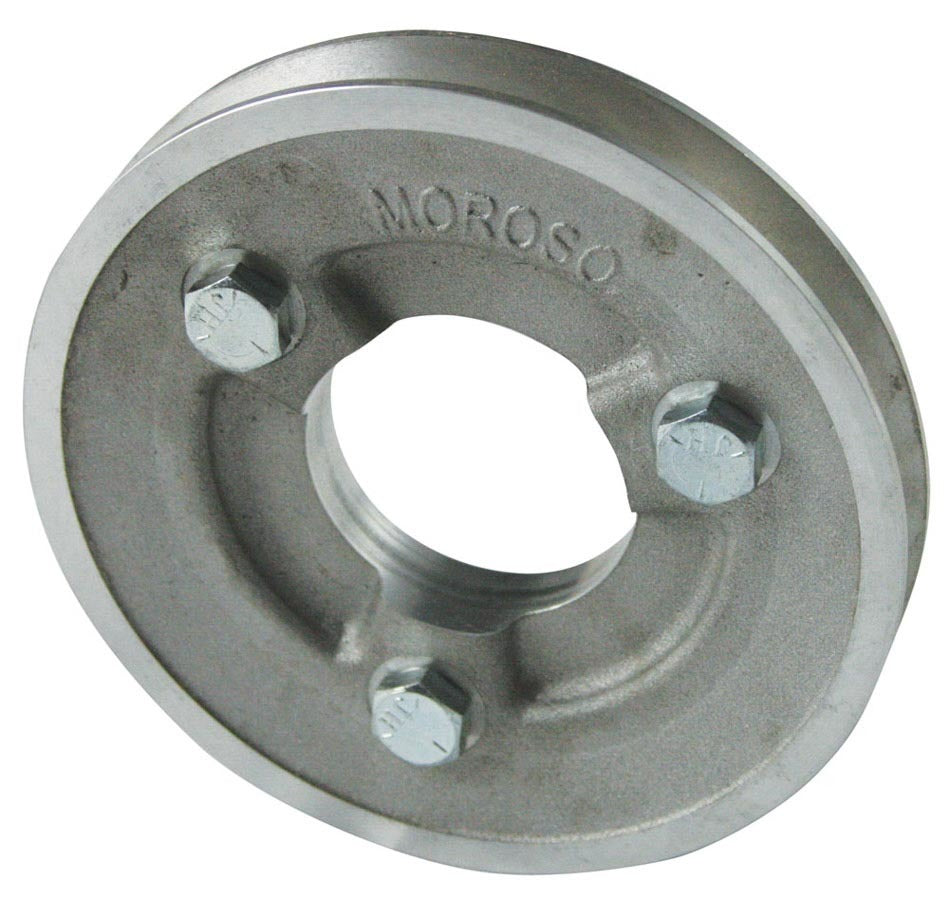 MOROSO 64200 Single Groove Crankshaft Pulley for Big Block Chevy, Aluminum, Underdrive, 5.25 Inch Diameter