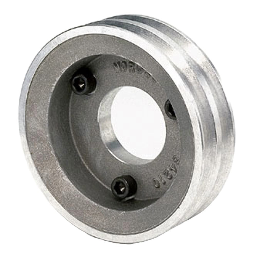 MOROSO 64210 Double Groove Crankshaft Pulley for Big Block Chevy with Underdrive, Aluminum, 5.375 Inch Diameter