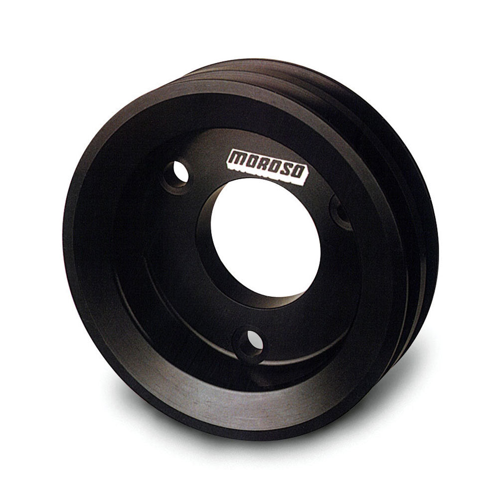 MOROSO BBC Billet Crank Pulley 64211 for Big Block Chevy V-Belt Systems