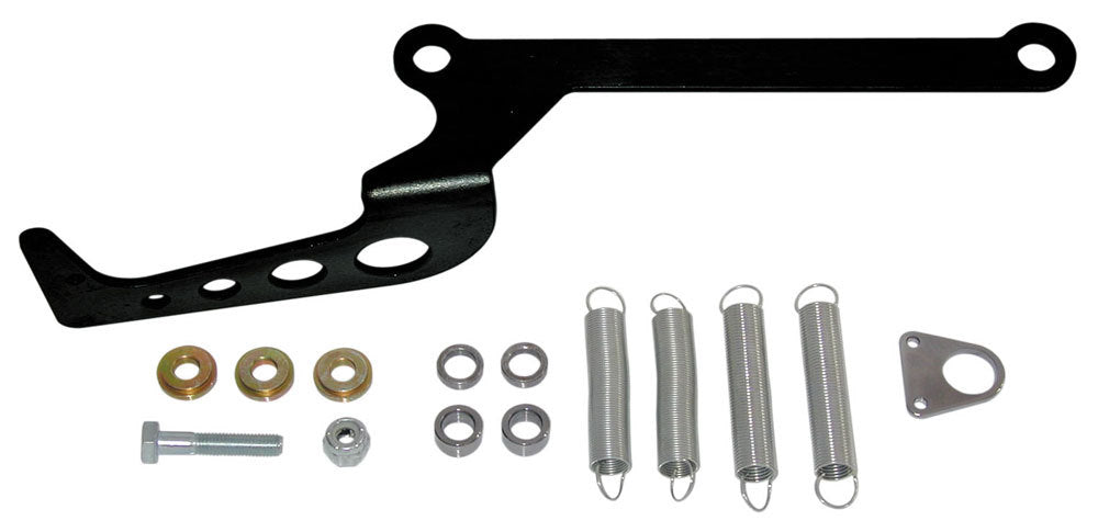 MOROSO Throttle Return Spring Kit for Carburetor with Stainless Steel Springs and Black Powder Coat Finish