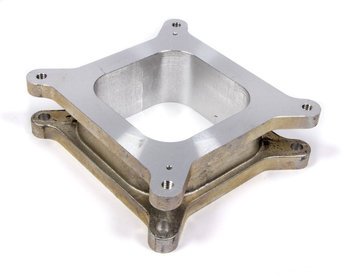 MOROSO 64970 Aluminum Carburetor Spacer, 2 Inch Thickness, Open Square Bore