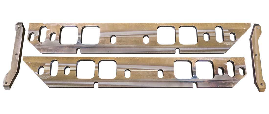 MOROSO BBC Cylinder Head Spacer Kit Part 65091 for Big Block Chevy with Oval Port Intake Manifold