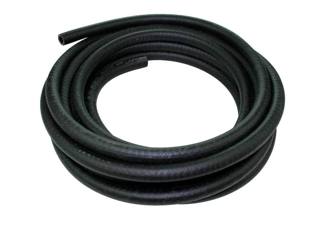 MOROSO 65186 3/8 Inch ID Fuel Hose, 25 Feet, SAE 30 Rubber, Black