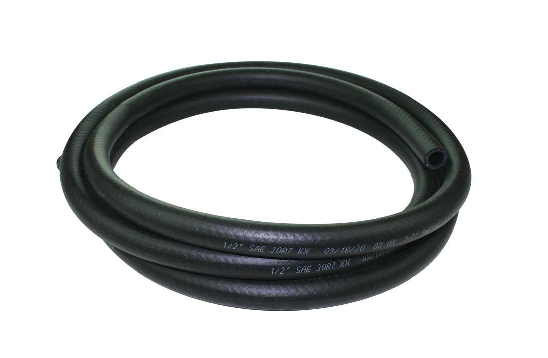 MOROSO 65187 1/2 Inch ID Fuel Hose 10 Feet SAE 30 Rubber Black