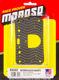 MOROSO 65222 Neoprene Carburetor Gaskets for Holley 4150 and 4160 Series, Reusable, 0.063 Inch Thickness, Pair