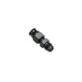 MOROSO 65350 Fitting Adapter 6AN Male to 3/8 Inch Tubing Aluminum Black Anodized
