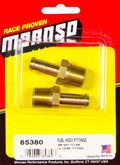 MOROSO 65380 Brass Fuel Fitting, 3/8 Inch NPT Male to 3/8 Inch Hose Barb Adapter
