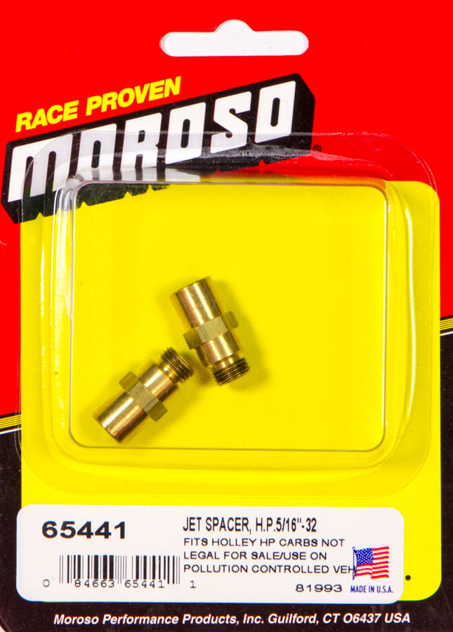 MOROSO 65441 Jet Extension 5/16-Inch-32 Brass Screw-In Pair