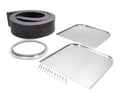 MOROSO 65961 Air Pan Kit for Single 4500 Carburetor with 12 x 24 Inch Fire Retardant Foam Pan