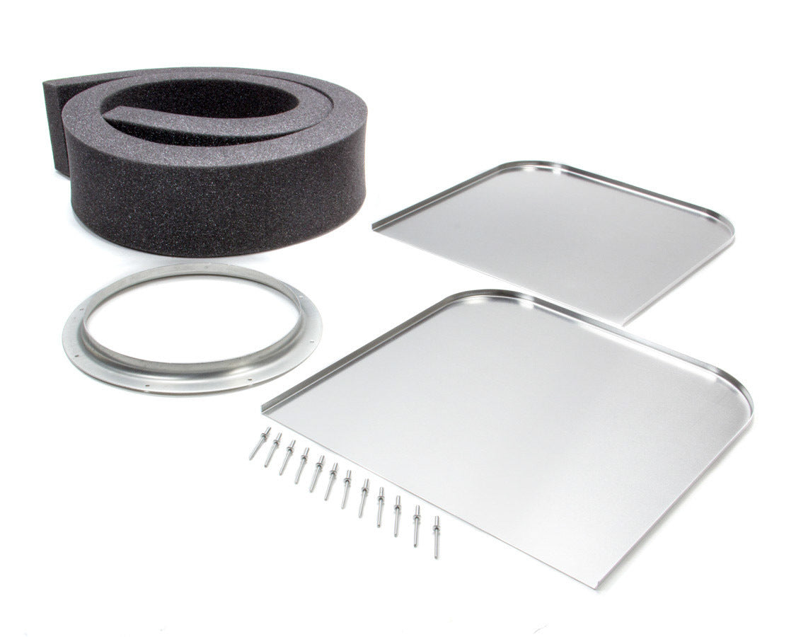 MOROSO 65961 Air Pan Kit for Single 4500 Carburetor with 12 x 24 Inch Fire Retardant Foam Pan