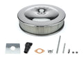 MOROSO 66210 Chrome Round Air Cleaner Assembly with 11.5-Inch Diameter and 2.375-Inch Element