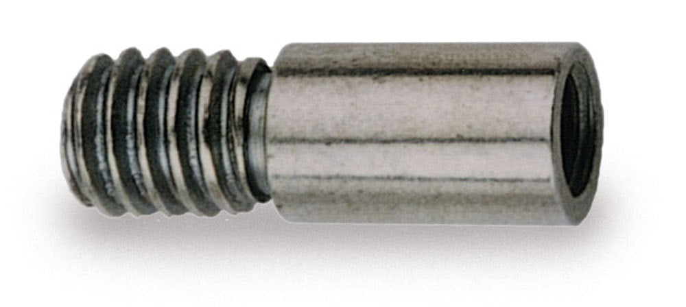 MOROSO 66390 Air Cleaner Stud Adapter, 5/16-18 Male to 1/4-20 Female Thread, Steel, Zinc Plated