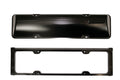 MOROSO SBC Billet Aluminum Valve Cover Set 2-Piece Black Anodized for Small Block Chevy