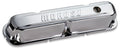 MOROSO 68161 Chrome B/E Valve Covers for Small Block Mopar, Tall Baffled Design