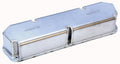 MOROSO SBM Fabricated Aluminum Valve Covers for Small Block Mopar, Tall Design, Natural Finish, Pair