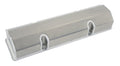 MOROSO SBC Billet Rail Valve Covers for Small Block Chevy, Natural Aluminum, Tall Profile, Pair