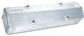 MOROSO SBC 18-Degree Fabricated Aluminum Valve Cover for Small Block Chevy, Tall Style, Natural Finish, Pair