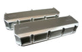 MOROSO SBC Fabricated Aluminum Valve Cover Set with Moroso Logo for Small Block Chevy, Tall Style