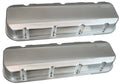MOROSO BBC Billet Aluminum Valve Cover Set for Big Block Chevy - Tall, Natural Finish