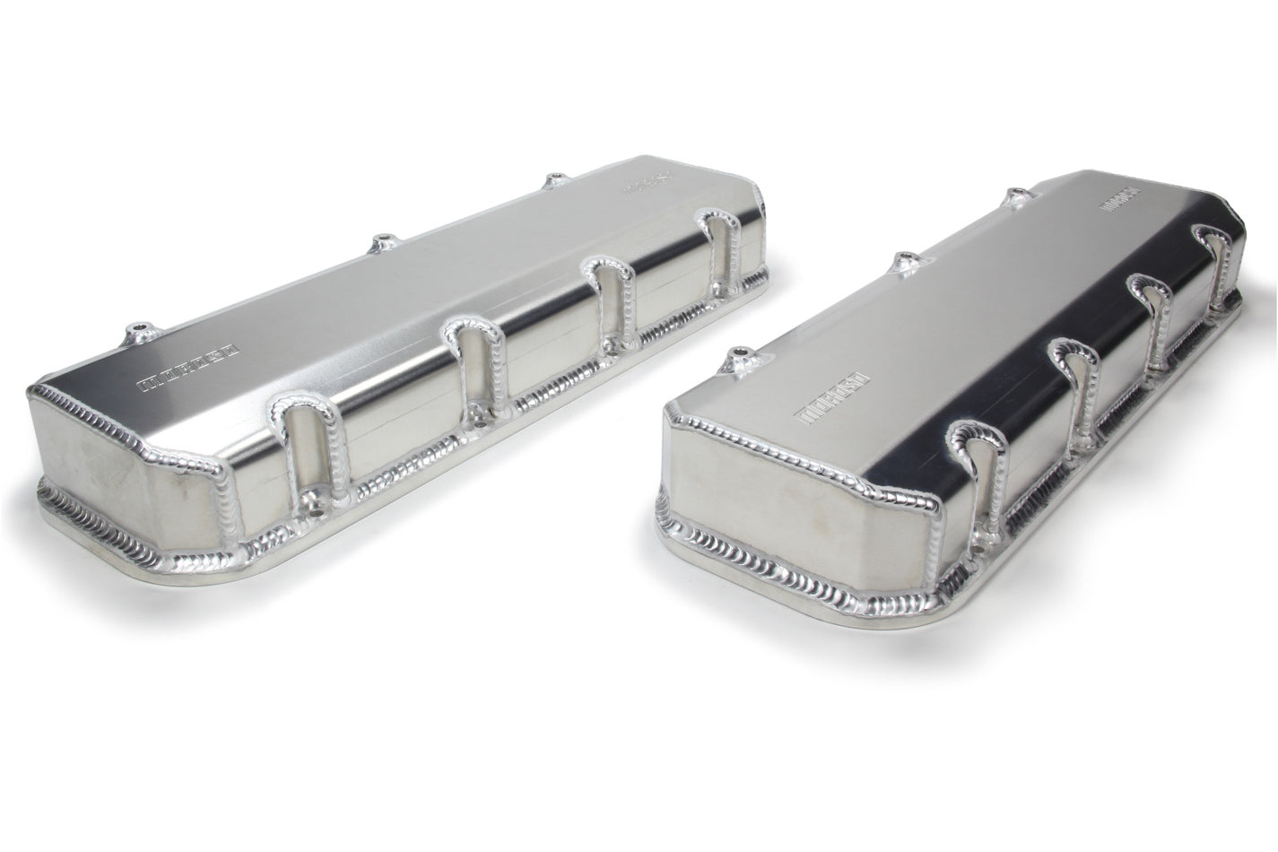 MOROSO Fabricated Aluminum Valve Cover for Big Block Chevy with Brodix SR20 and Dart Pro1 Heads