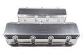 MOROSO BBC Fabricated Aluminum Valve Cover Set with Tall Billet Rail