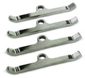 MOROSO Valve Cover Hold Down Tabs for Small Block Ford, Steel Chrome