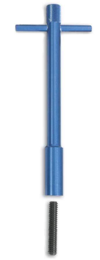 MOROSO 68604 Valve Cover Wing Nut Set of 4 with Blue Powder Coat, 1/4-20 Thread, 1.375 Inch Length