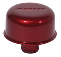 MOROSO 68718 Valve Cover Push-In Breather with Red Powder Coating, 1-1/4 Inch Hole, Aluminum