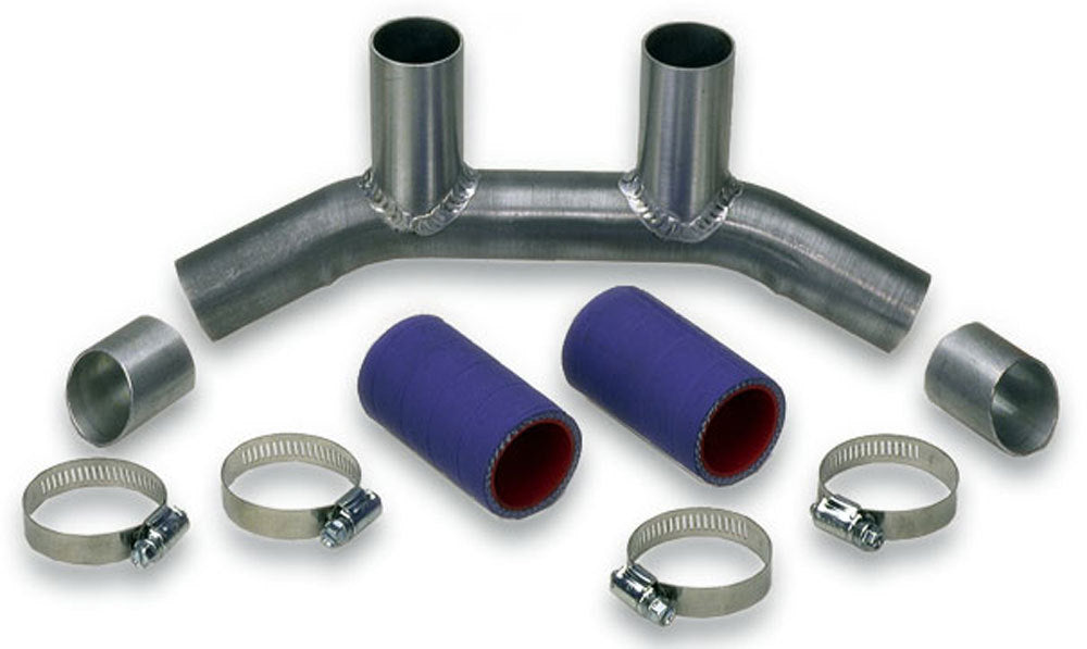 MOROSO 68762 Valve Cover Breather Kit for Small Block Chevy, Aluminum, 1-3/8 Inch OD, Weld-On