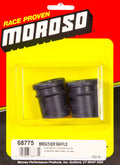 MOROSO 68775 Oil Baffle Rubber Grommet with Baffled Design, 1.22 Inch Hole, 1.5 Inch Thickness, Black