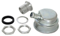 MOROSO 68785 Positive Locking Breather with Tube, Steel, Zinc Plated, 1-1/4 Inch Hole