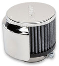 MOROSO 68811 Chrome Round Breather with Clamp-On Design for 1-3/8 Inch OD Tube