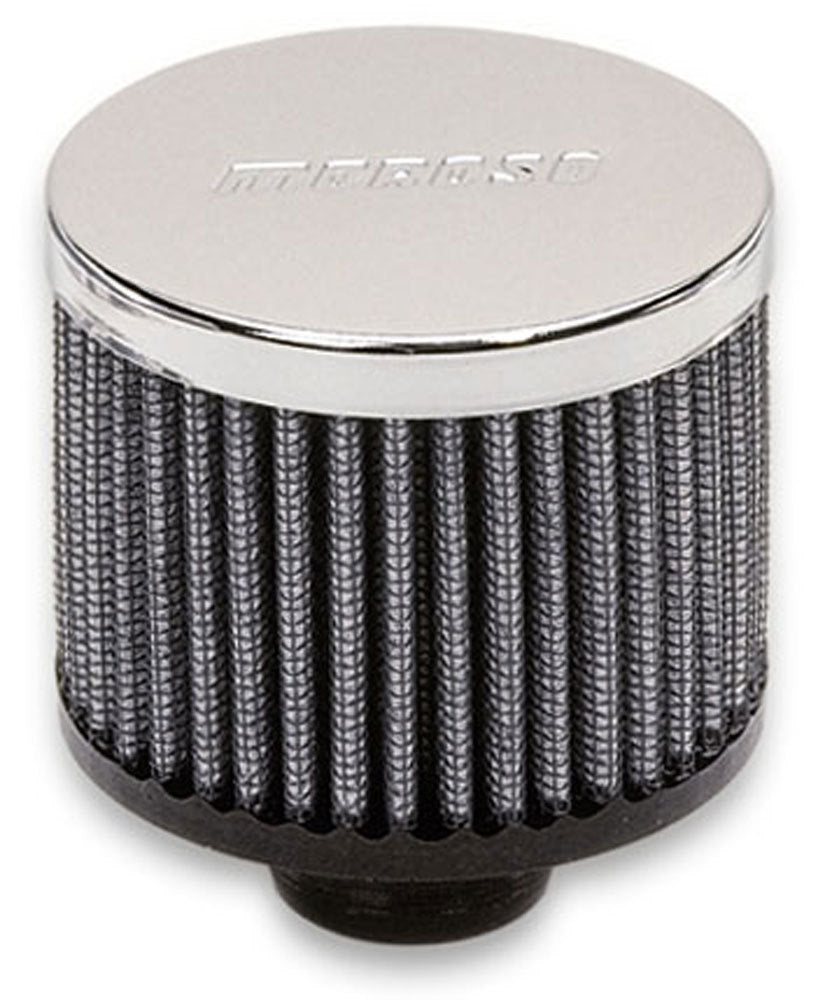 MOROSO 68817 Chrome V. Cover Breather with Push-In Round Design for 1-1/4 Inch Hole