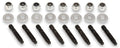 MOROSO 68830 Bullet Nose Valve Cover Stud Kit, 1/4-20 Thread, 1.50 Inch Length, Zinc-Coated Steel Hex Nuts, Set of 8