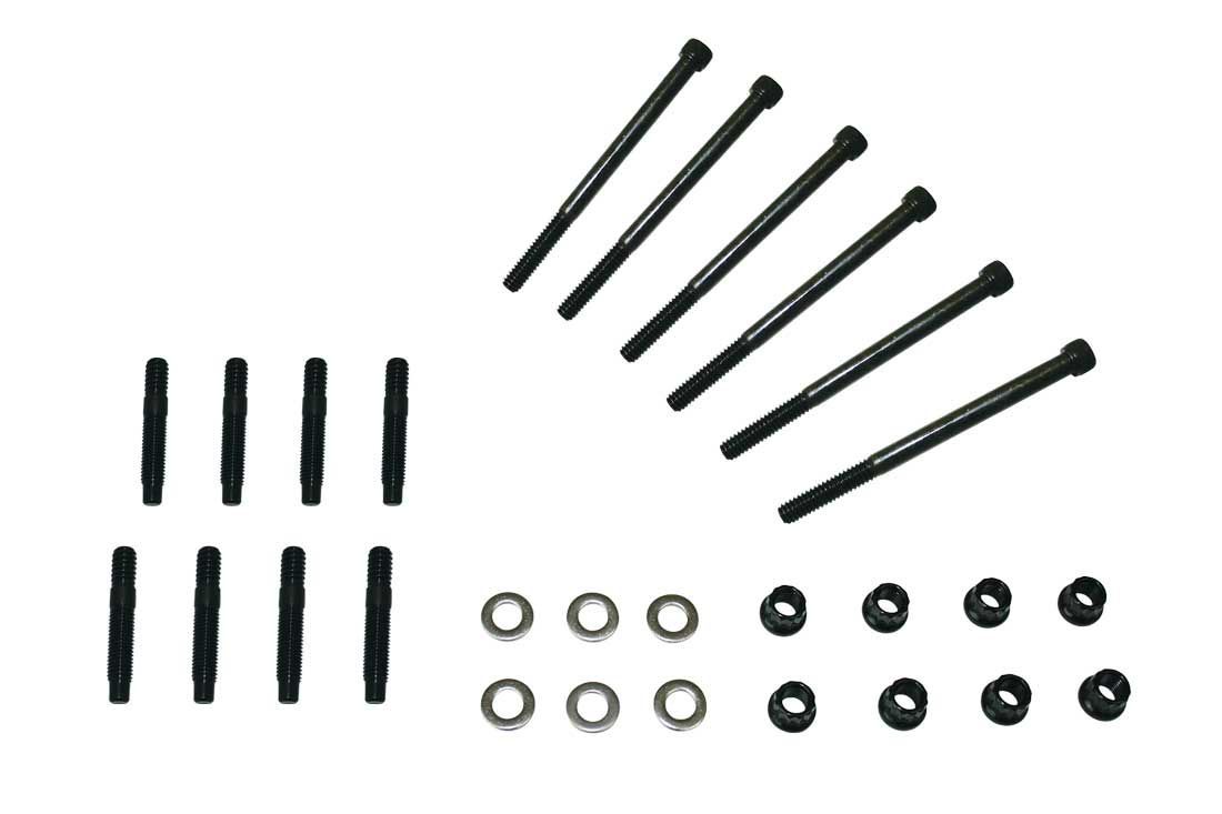 MOROSO Valve Cover Hardware Kit BBC for Big Block Chevy with Chromoly Bolts and Black Oxide Finish